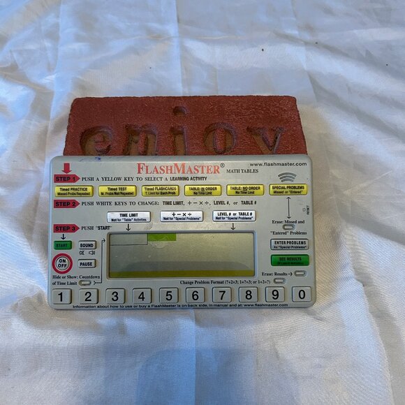 Flash Master Math Tables Learning Activity Model (MT1A) - Picture 2 of 8